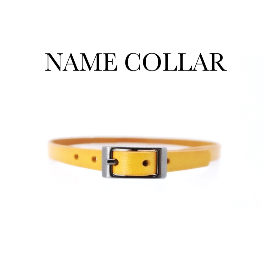 NAME COLLAR/迷子札【レザーオーダー】