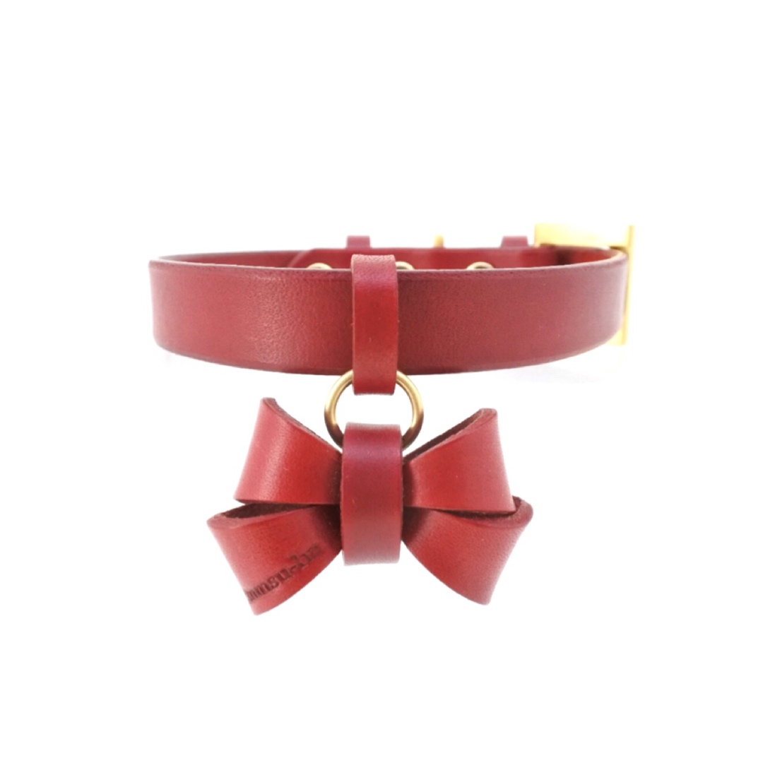 FURICO RIBBON COLLAR【レザーオーダー】