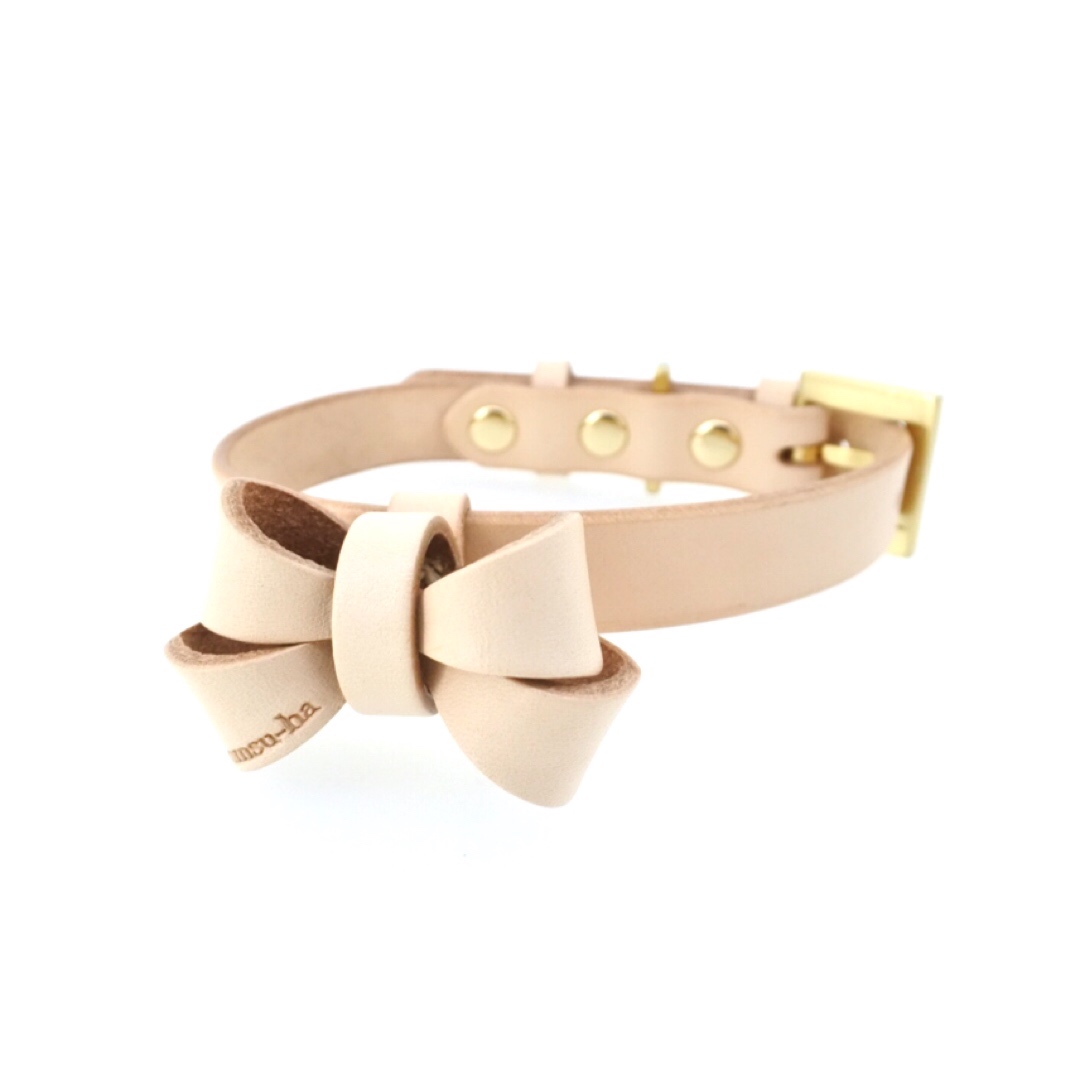犬のための首輪 Slide Ribbon Collar スライドリボン首輪 オーダーメニュー