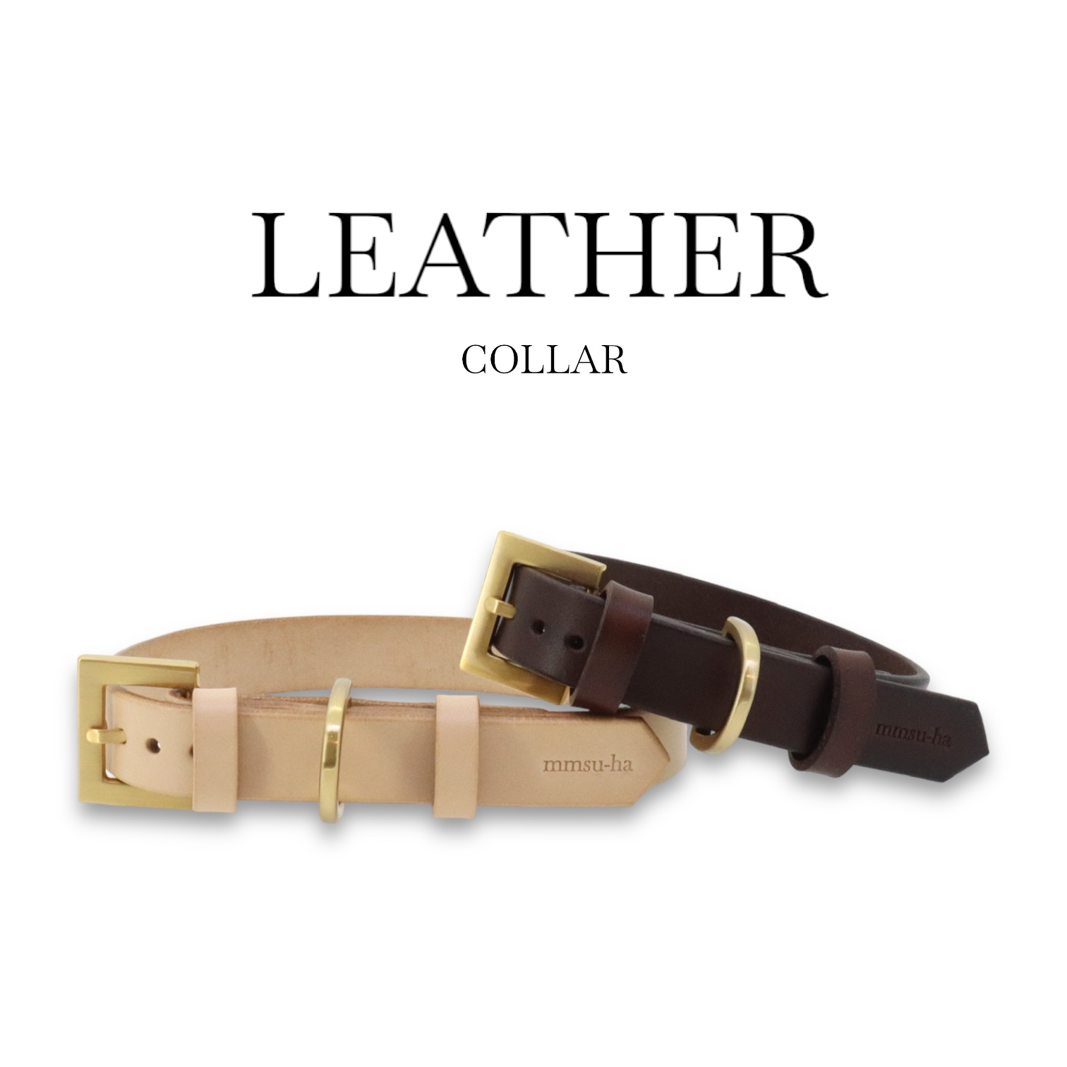 LEATHER COLLAR【レザーオーダー】