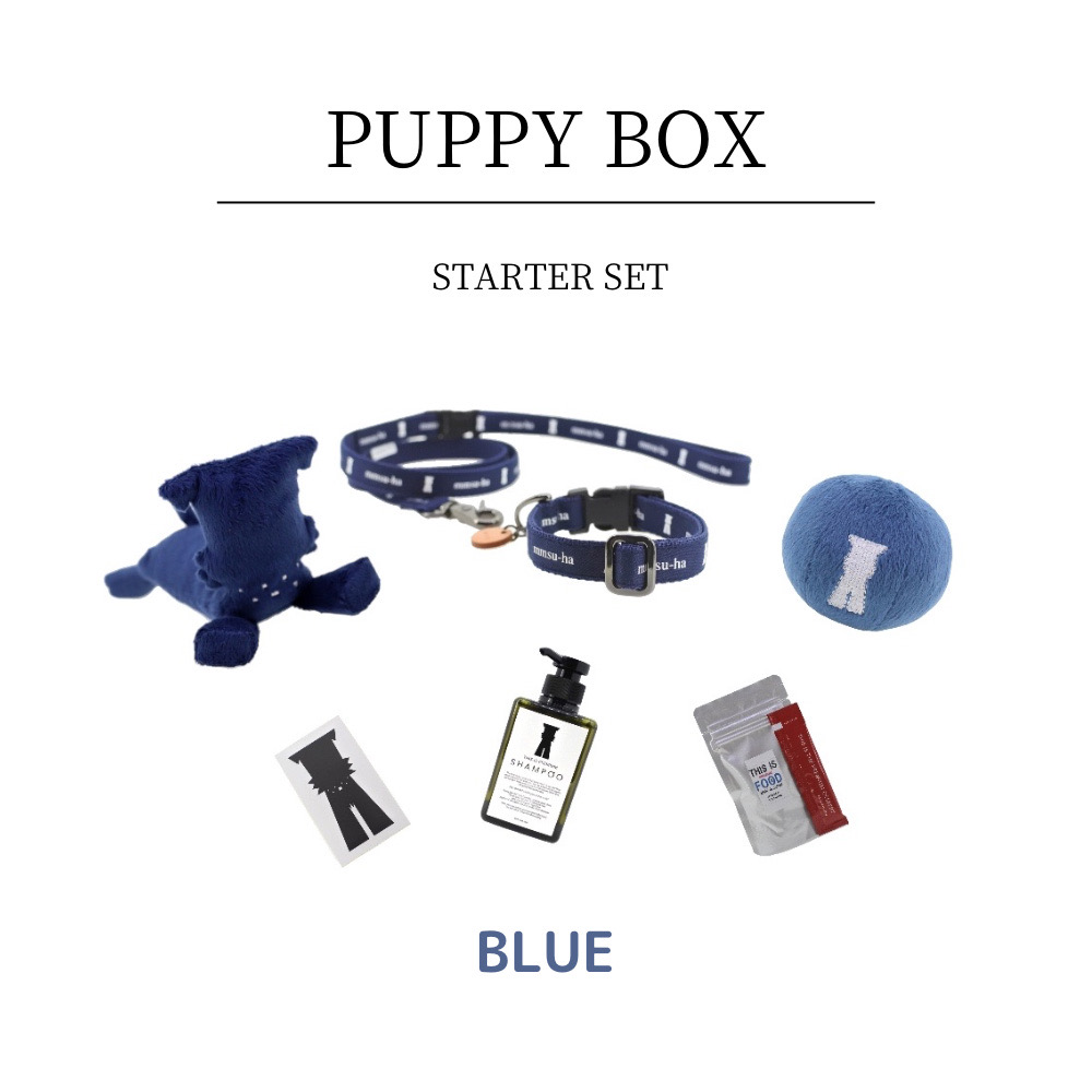 PUPPY BOX/パピーボックス【ブルー】〜はじめてのmmsu-ha〜