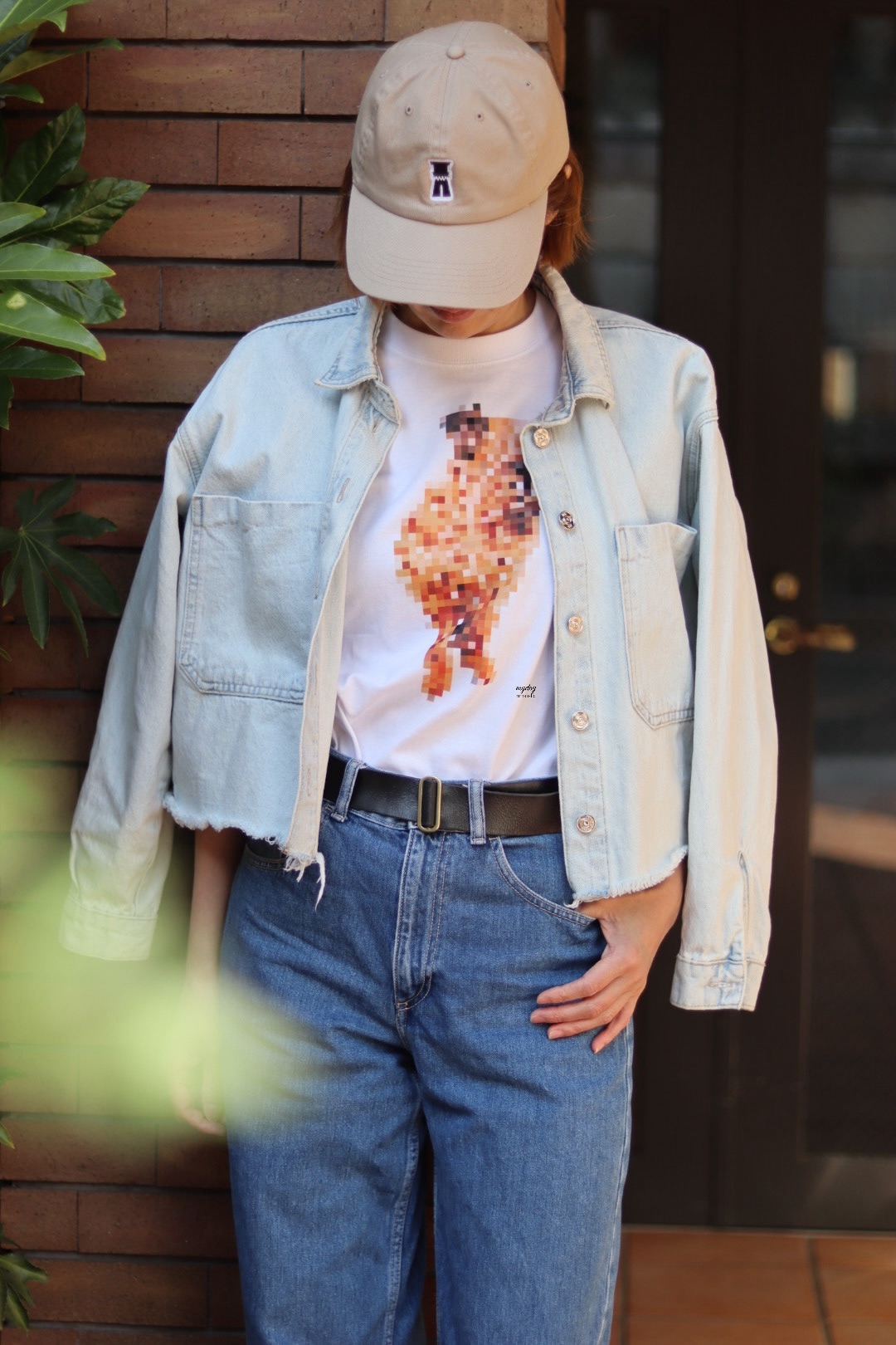 【owner】MY DOG Tシャツ【ブリュッセル・グリフォン】